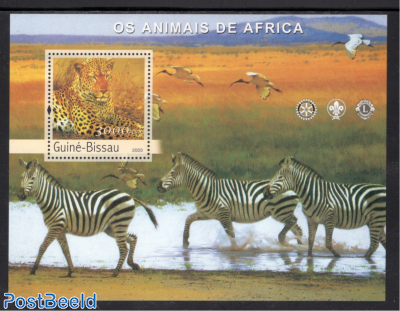 Animals of Africa s/s
