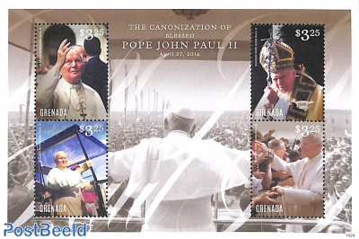 Canonization of Pope John Paul II 4v m/s