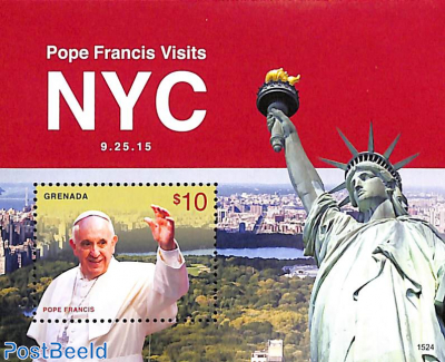 Pope Francis visits NYC s/s