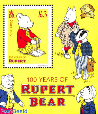 100 years Rupert bear s/s