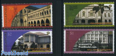 Historical buildings 4v