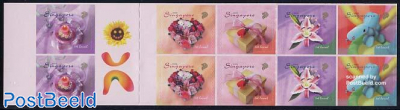 Greetings stamps 2x5v s-a in booklet