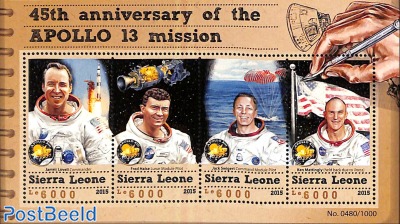 45th anniversary of the Apollo 13 mission