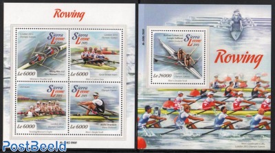 Rowing, Olympic games 2 s/s