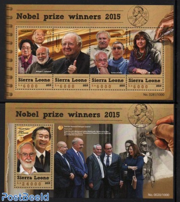 Nobel prize winners 2 s/s