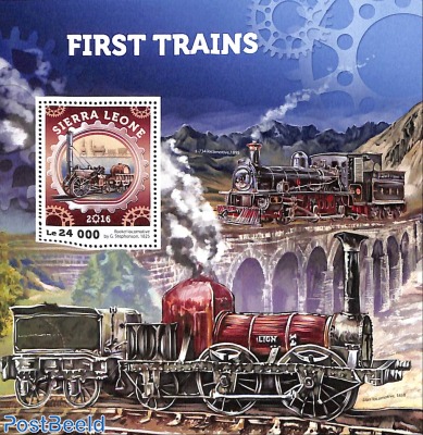 First trains