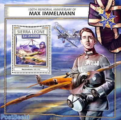 100th memorial anniversary of Max Immelmann