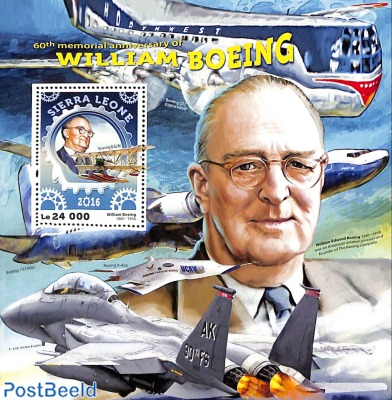 60th memorial anniversary of William Boeing
