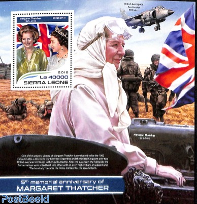 5th memorial anniversary of Margaret Thatcher