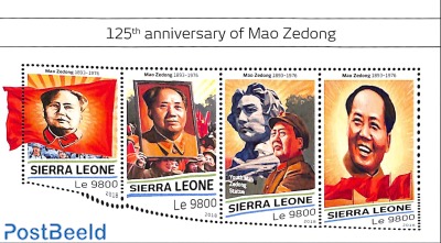 125th anniversary of Mao Zedong