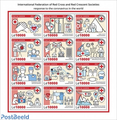 Red cross response to Coronavirus