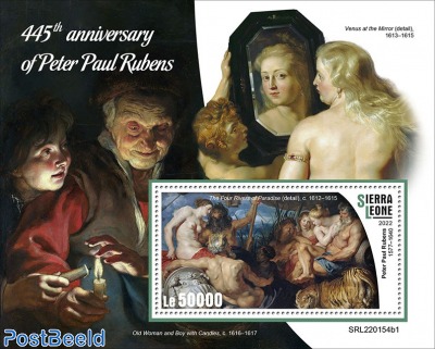 445th anniversary of Peter Paul Rubens