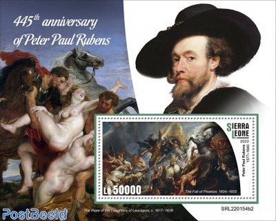 445th anniversary of Peter Paul Rubens