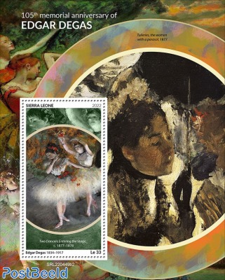 105th memorial anniversary of Edgar Degas