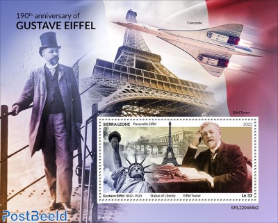 190th anniversary of Gustave Eiffel
