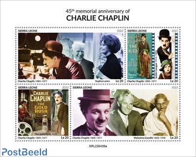 45th memorial anniversary of Charlie Chaplin