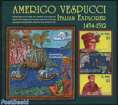 Amerigo Vespucci 3v m/s