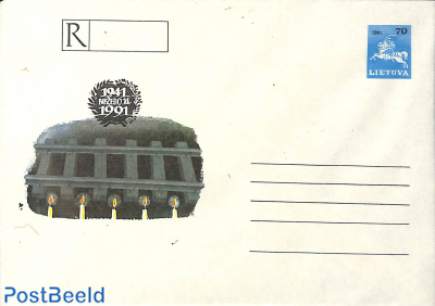 Registered mail envelope 70k