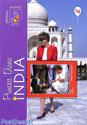 Princess Diana in India s/s