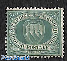 5c, Stamp out of set