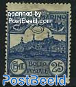 25c. blue, Stamp out of set