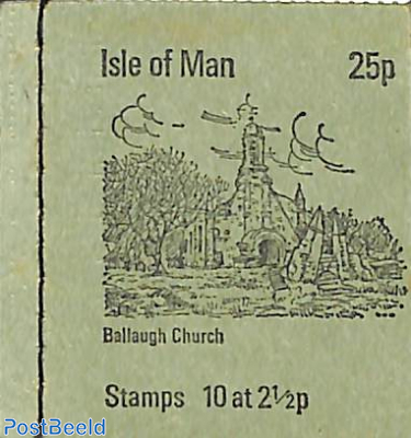 Definitives booklet 25p