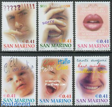Wishing stamps 6v