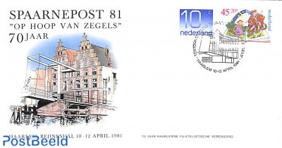 Special cover Spaarnepost 81