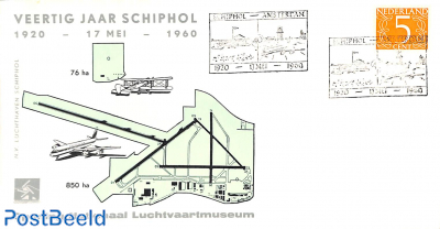 Cover 40 years Schiphol