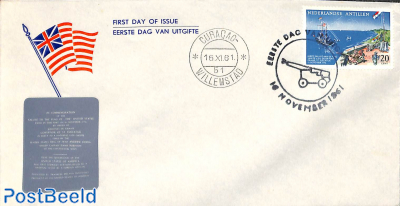 First US salute 1v, FDC