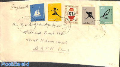 Cover to Bath with Olympic games set