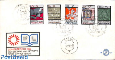 NVPH FDC with postmark Keukenhof