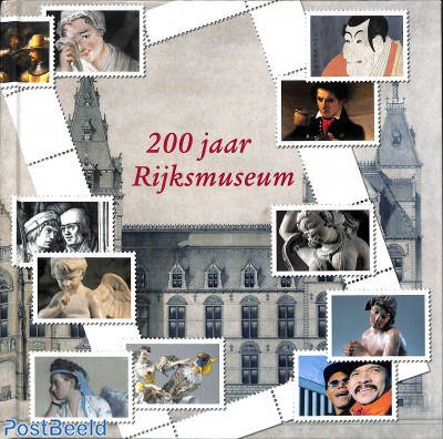 Theme book No. 3, 200 jaar Rijksmuseum (book with stamps)