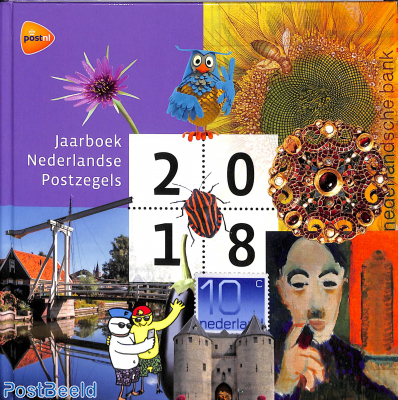 Official Yearbook 2018 with stamps