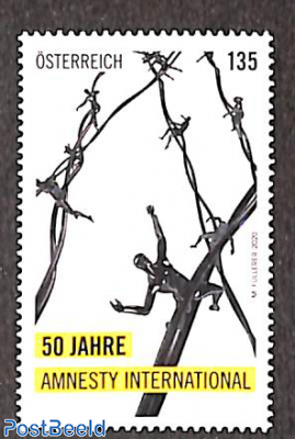 50 years Amnesty International 1v