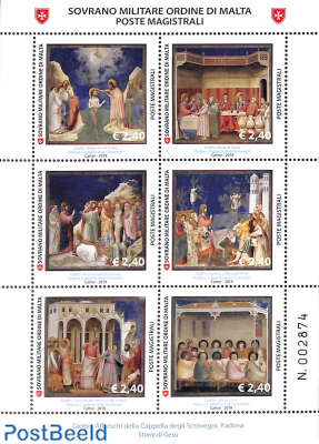 Giotto paintings 6v m/s