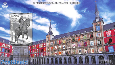 400 years Plaza Major Madrid s/s