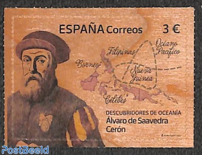 Alvaro de Saavedra Ceron 1v s-a (on wood)