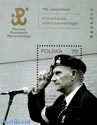 75 years Warsaw uprising s/s