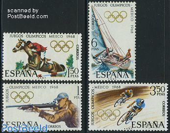 Olympic Games Mexico 4v