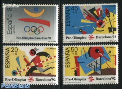 Olympic Games Barcelona 1992 4v
