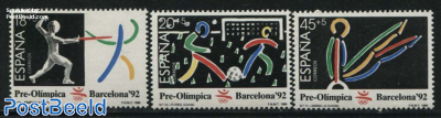 Olympic Games Barcelona 1992 3v