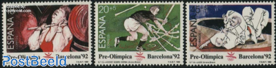 Olympic Games Barcelona 1992 3v