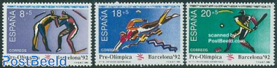 Olympic Games Barcelona 1992 3v