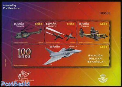 100 Years military aviation in Spain s/s