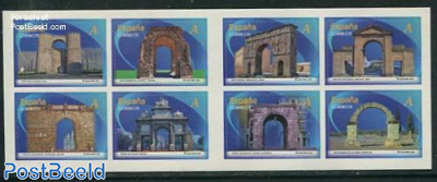 Monumental gates 8v in booklet s-a