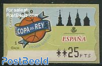 Copa del Rey, Automat stamp (face value may vary)