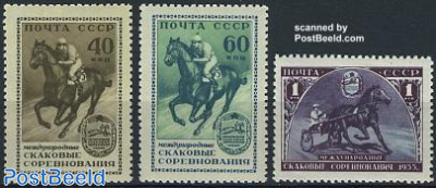 Moscow horse sports 3v