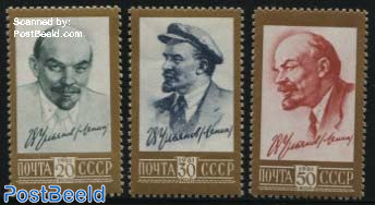 W.I. Lenin 3v