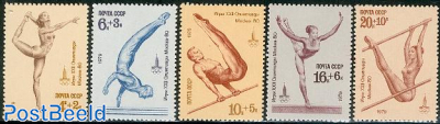 Olympic Games Moscow 1980 5v